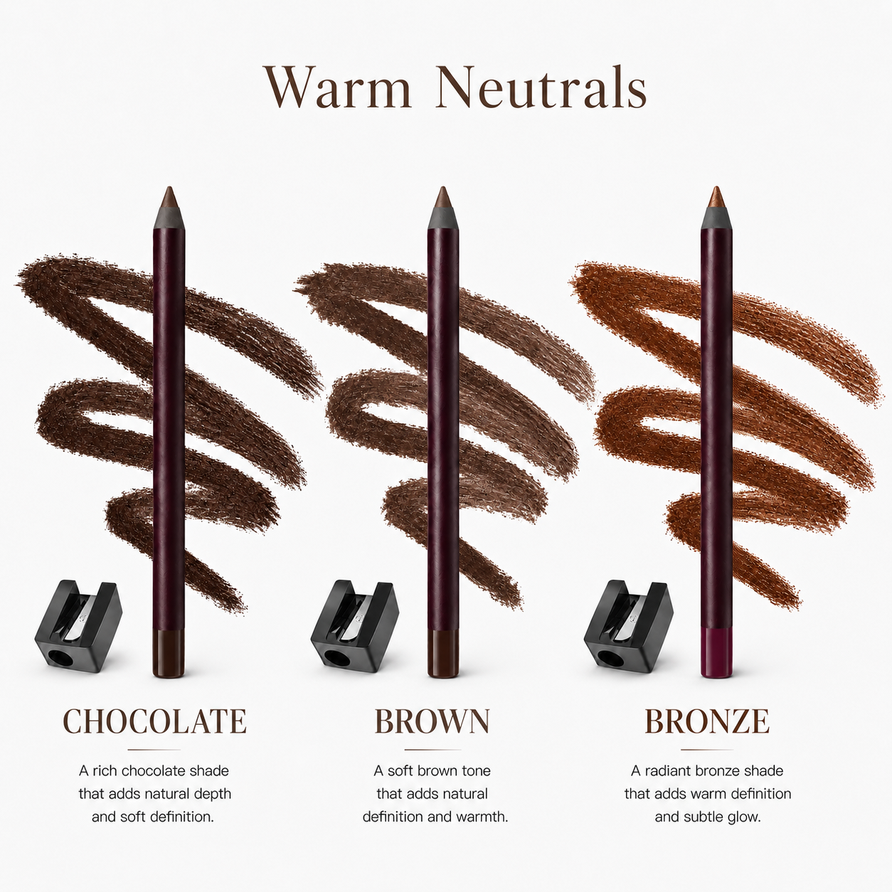 💖 24H Waterproof Eyeliner Pencil — Smudge-Proof, All-Day Wear